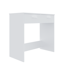 Desk White 80x40x75 cm Engineered Wood