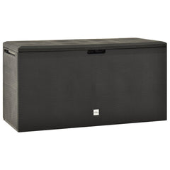 Garden Storage Box Brown 116x44x55 cm