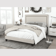 Majestic Slumber Bed, Exquisite Craftsmanship, Fabric Finish, and 3-Year Warranty