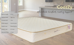 Total Comfort Coozzy I 22cm Bonnell Spring Mattress I 3-year Warranty