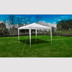 3 x 3m Pyramid-Roof Garden Gazebo Pavilion