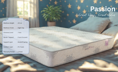 Total Comfort Passion I 20cm Bonnell Spring Mattress I 3-year Warranty