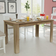 Dining Table 140x80x75 cm White