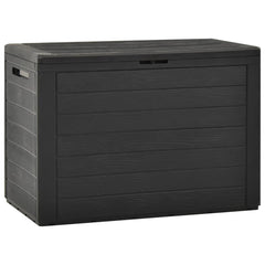 Garden Storage Box Brown 116x44x55 cm