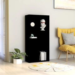 Book Cabinet White 50x25x106 cm Engineered Wood