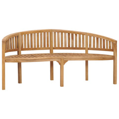 Banana Bench 180 cm Solid Teak Wood
