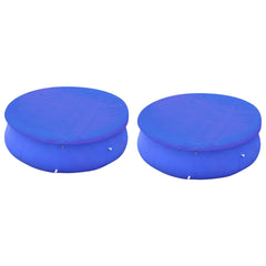 Pool Covers 2 pcs for 450-457 cm Round Above-Ground Pools