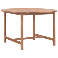 Garden Dining Table 110x110x75 cm Solid Wood Teak