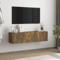 TV Wall Cabinet Grey Sonoma 120x30x30 cm Engineered Wood