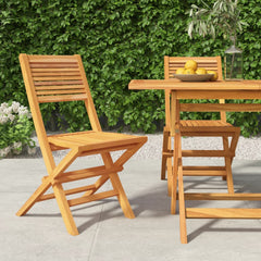Folding Garden Chairs 2 pcs 47x61x90 cm Solid Wood Teak