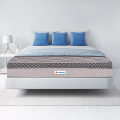 Sleepwell Fitrest Classic | Acuprofile PU Foam |Medium Firm | Neem Fresche Technology | Anti Sag Mattress