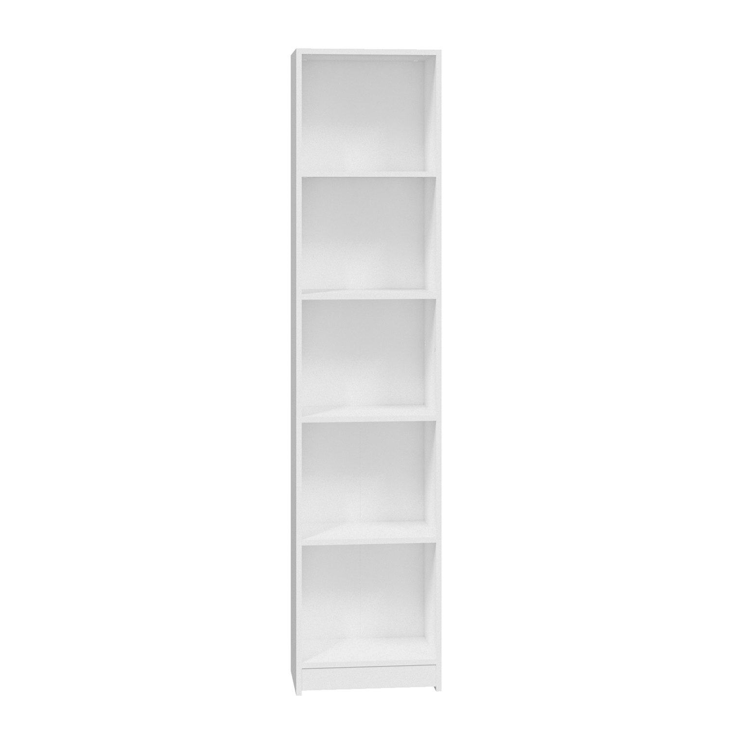vidaXL 5-Tier Book Cabinet Black 80x24x175 cm Engineered Wood