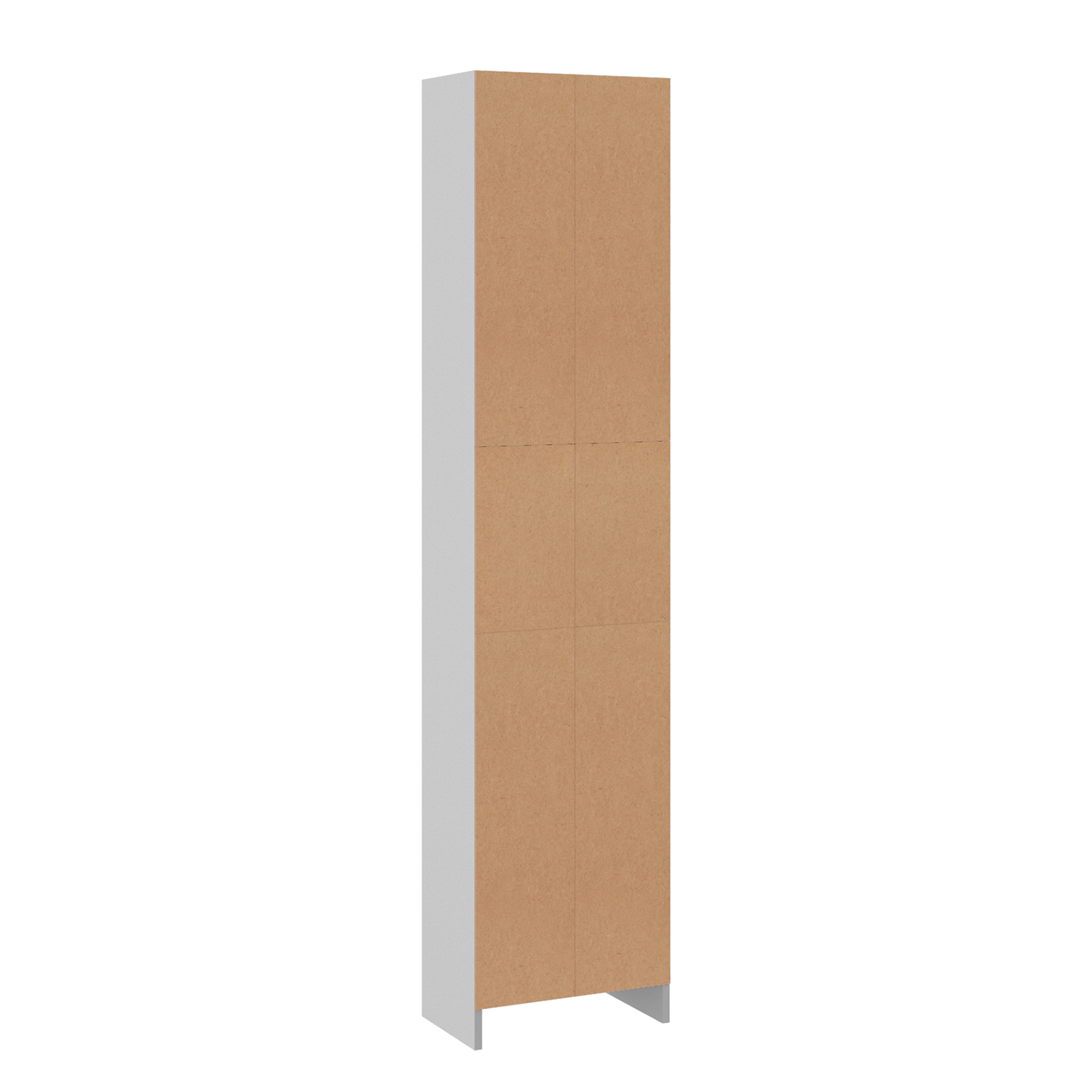 vidaXL 5-Tier Book Cabinet Black 80x24x175 cm Engineered Wood