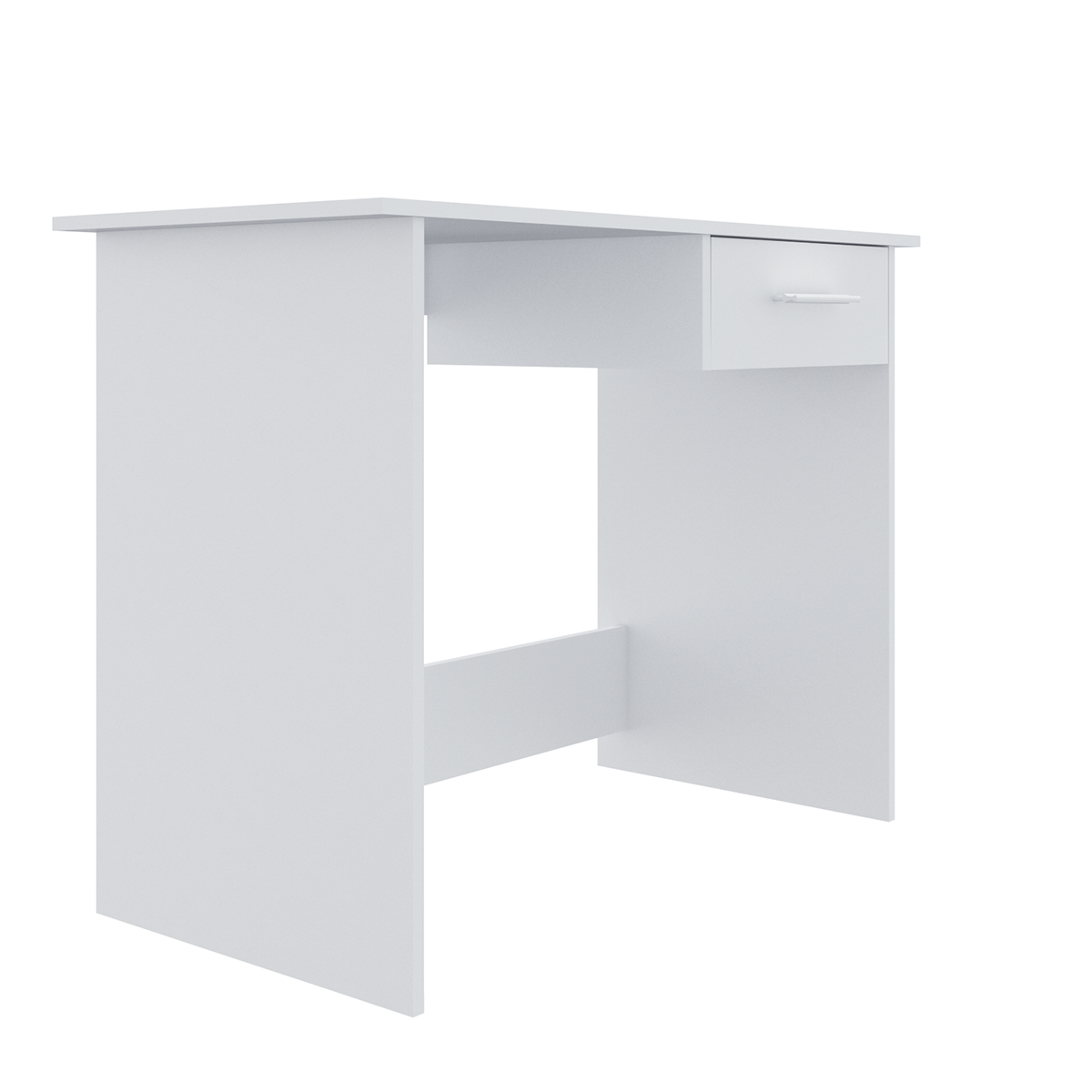 vidaXL Desk Black 100x50x76 cm Engineered Wood