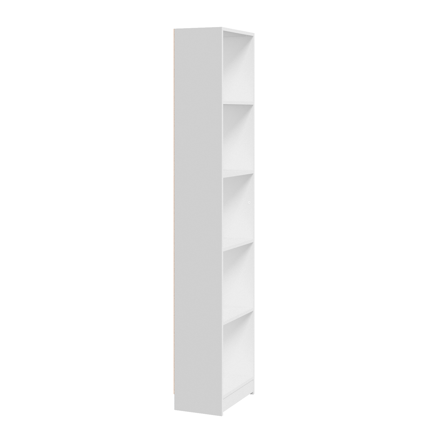 vidaXL 5-Tier Book Cabinet Black 80x24x175 cm Engineered Wood