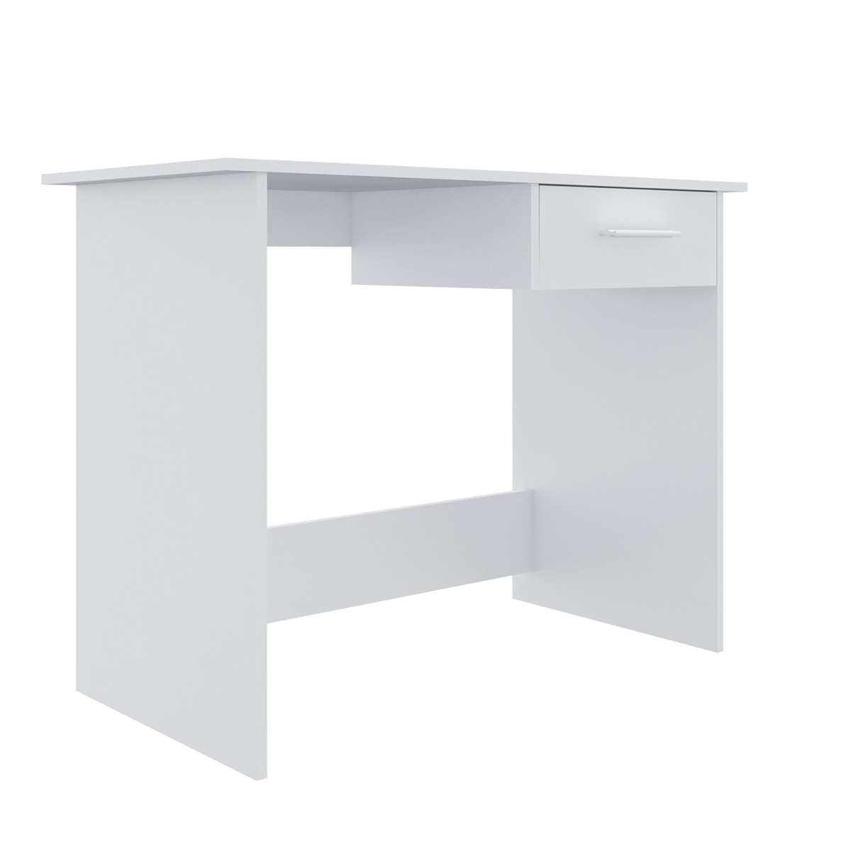 vidaXL Desk Black 100x50x76 cm Engineered Wood