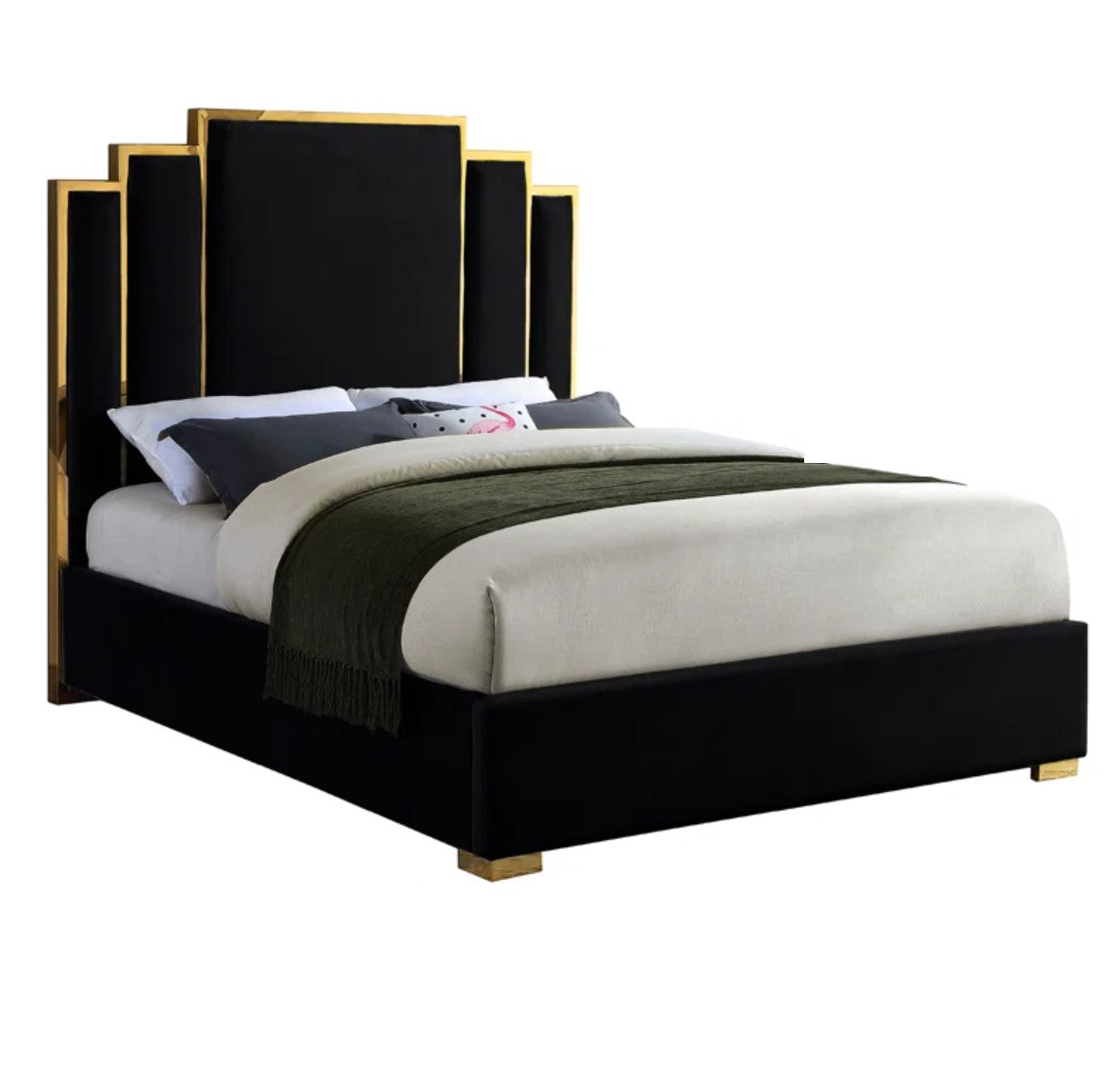 Royal Comfort Bed, Fabric Finish, with 3-Year Warranty