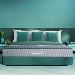 Sleepwell Ortho Pro Spring | 10 Night Trial | Impressions Memory Foam Mattress With Airvent Technology And 3-Zone Pocket Spring