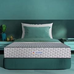 Sleepwell Ortho Pro Spring | 10 Night Trial | Impressions Memory Foam Mattress With Airvent Technology And 3-Zone Pocket Spring