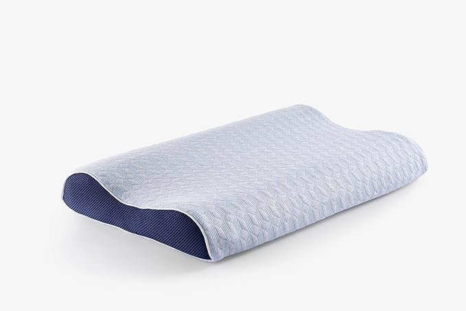 Sleepwell Naturalle Curve Latex Foam Pillows For Comfortable Head And Neck Support