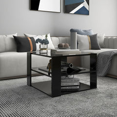 Coffee Table Sonoma Oak 40x40x30 cm Engineered Wood