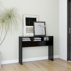Console Table White 78x30x80 cm Engineered Wood