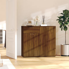 Sideboard Grey Sonoma 80x36x75 cm Engineered Wood