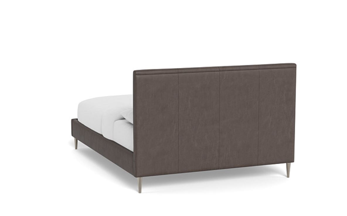 Opulent Comfort - Luxurious Upholstered  Leather Bed, 3-Year Warranty