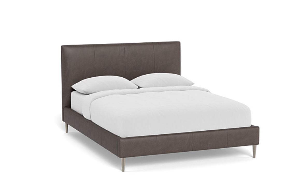 Opulent Comfort - Luxurious Upholstered  Leather Bed, 3-Year Warranty