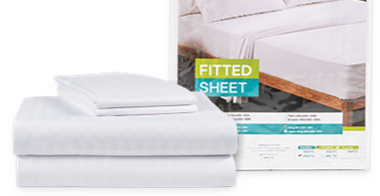 Fitted Sheet 144TC Plain Fabric