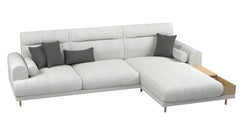 The Haven Sectional Sofa 4-Seater with Wooden Holder