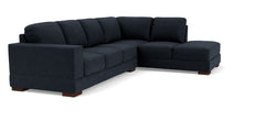 Lounge in Luxury - 5 Seater Sectional Sofa, Fabric Upholstery, and 3-Year Warranty