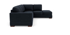 Lounge in Luxury - 5 Seater Sectional Sofa, Fabric Upholstery, and 3-Year Warranty