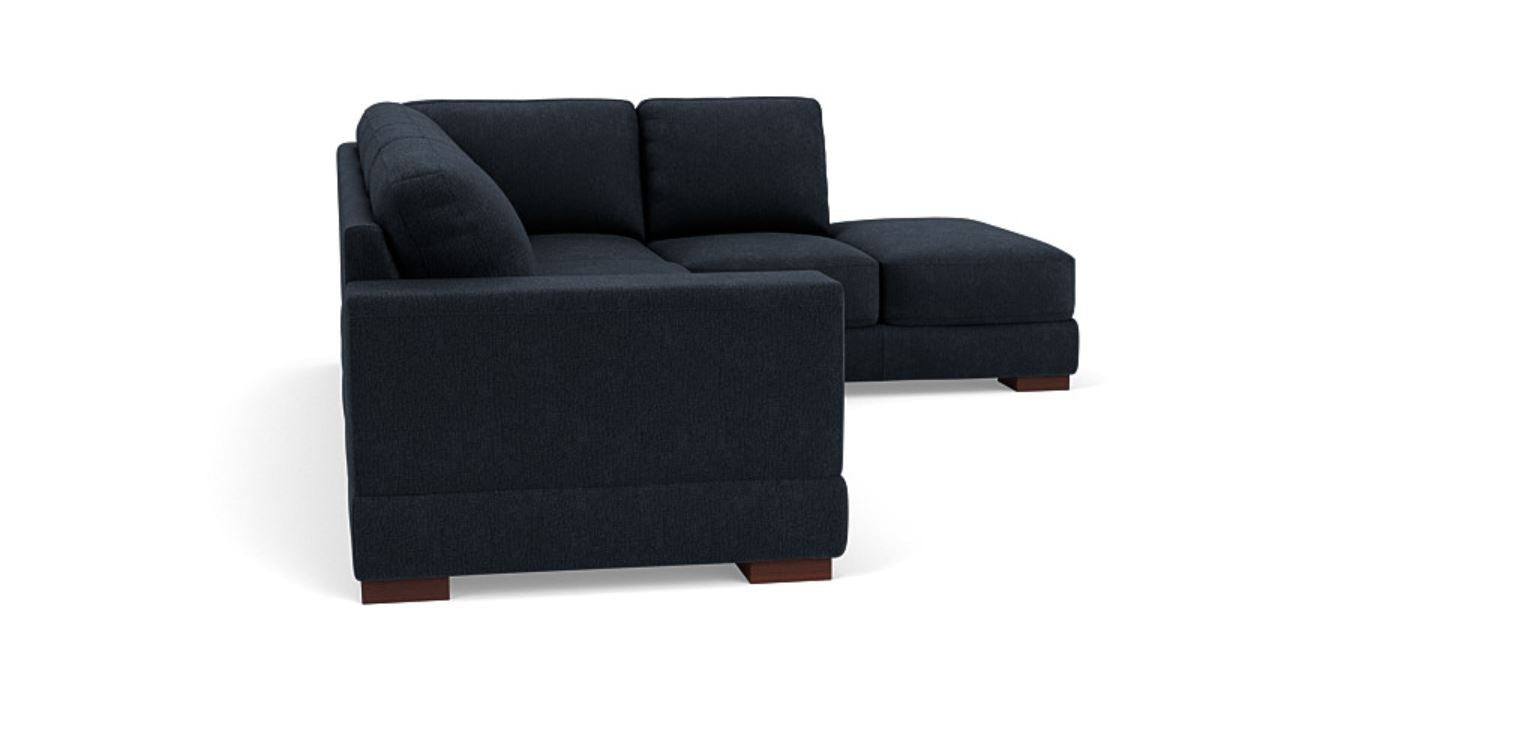 Lounge in Luxury - 5 Seater Sectional Sofa, Fabric Upholstery, and 3-Year Warranty