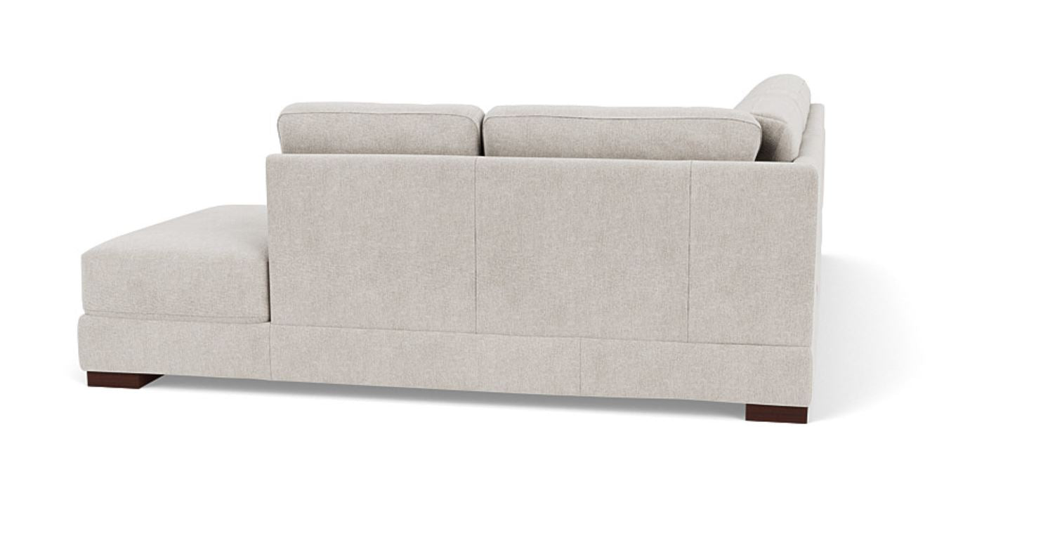 Lounge in Luxury - 5 Seater Sectional Sofa, Fabric Upholstery, and 3-Year Warranty