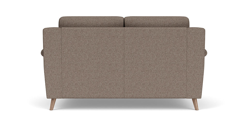 Casual Elegance: 2 Seater Sofa, Fabric Upholstery, and 3-Year Warranty