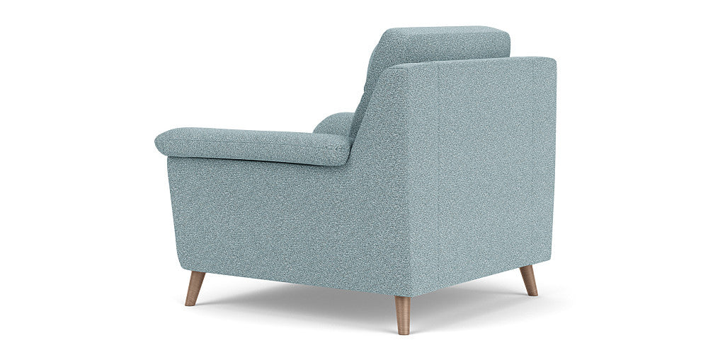 Tranquil Retreat - Single Seater Sofa/Armchair, Fabric Upholstery, and 3-Year Warranty