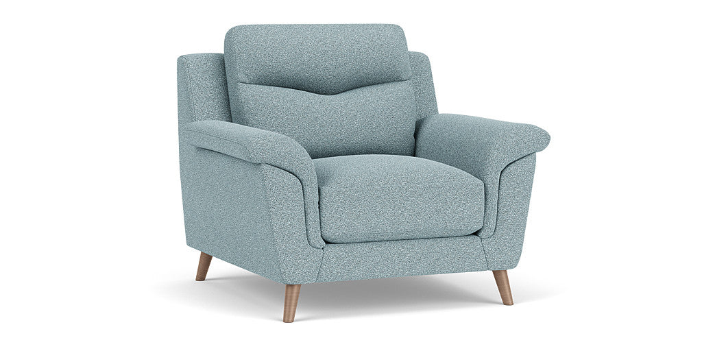 Tranquil Retreat - Single Seater Sofa/Armchair, Fabric Upholstery, and 3-Year Warranty