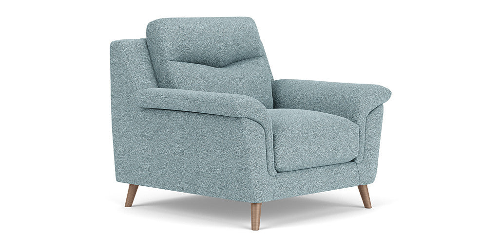 Tranquil Retreat - Single Seater Sofa/Armchair, Fabric Upholstery, and 3-Year Warranty