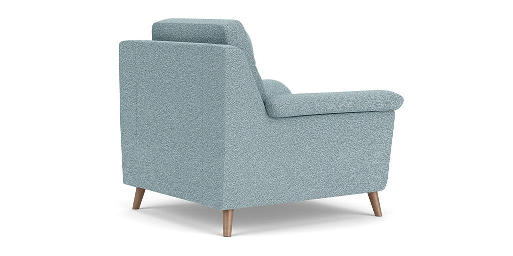 Tranquil Retreat - Single Seater Sofa/Armchair, Fabric Upholstery, and 3-Year Warranty