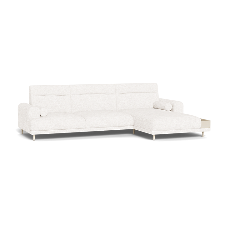 The Haven Sectional Sofa 4-Seater with Wooden Holder