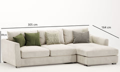 Serenity Modern Sectional Sofa