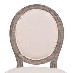 vidaXL Dining Chairs 4 pcs Linen