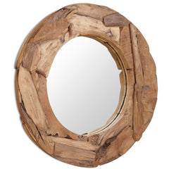 Decorative Mirror Teak  Round