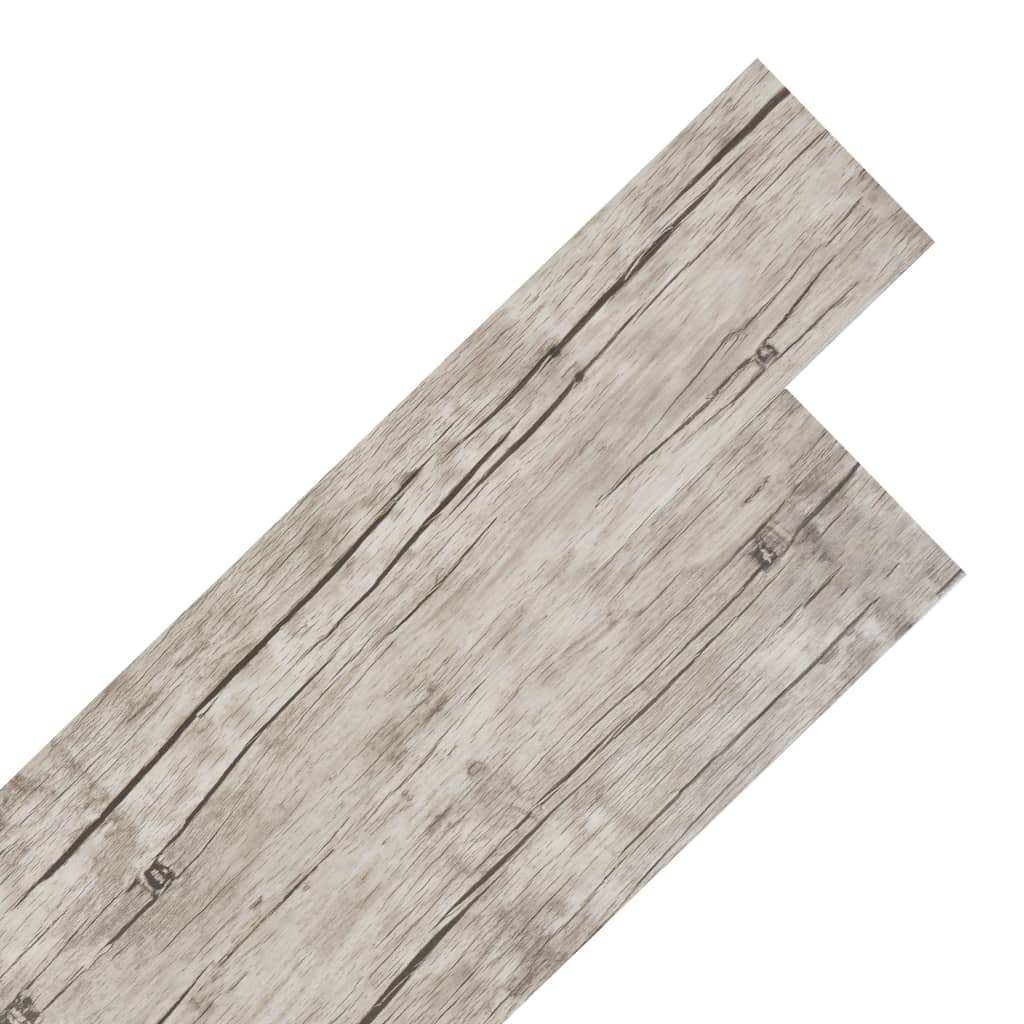 vidaXL Self-adhesive PVC Flooring Planks 5.02 m�� 2 mm Oak Washed