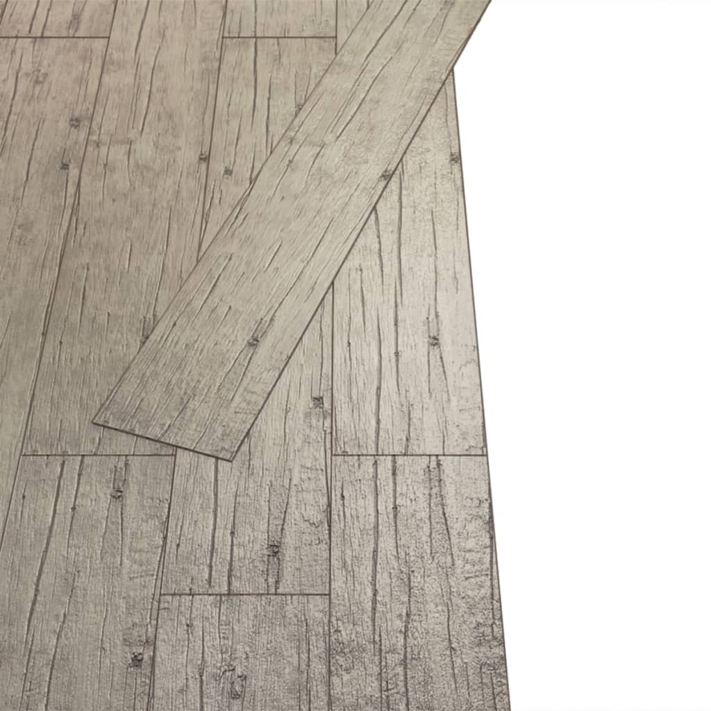 vidaXL Self-adhesive PVC Flooring Planks 5.02 m�� 2 mm Oak Washed