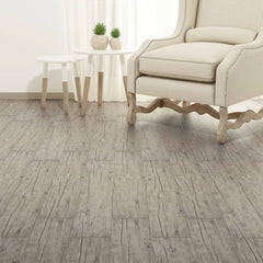 vidaXL Self-adhesive PVC Flooring Planks 5.02 m�� 2 mm Oak Washed