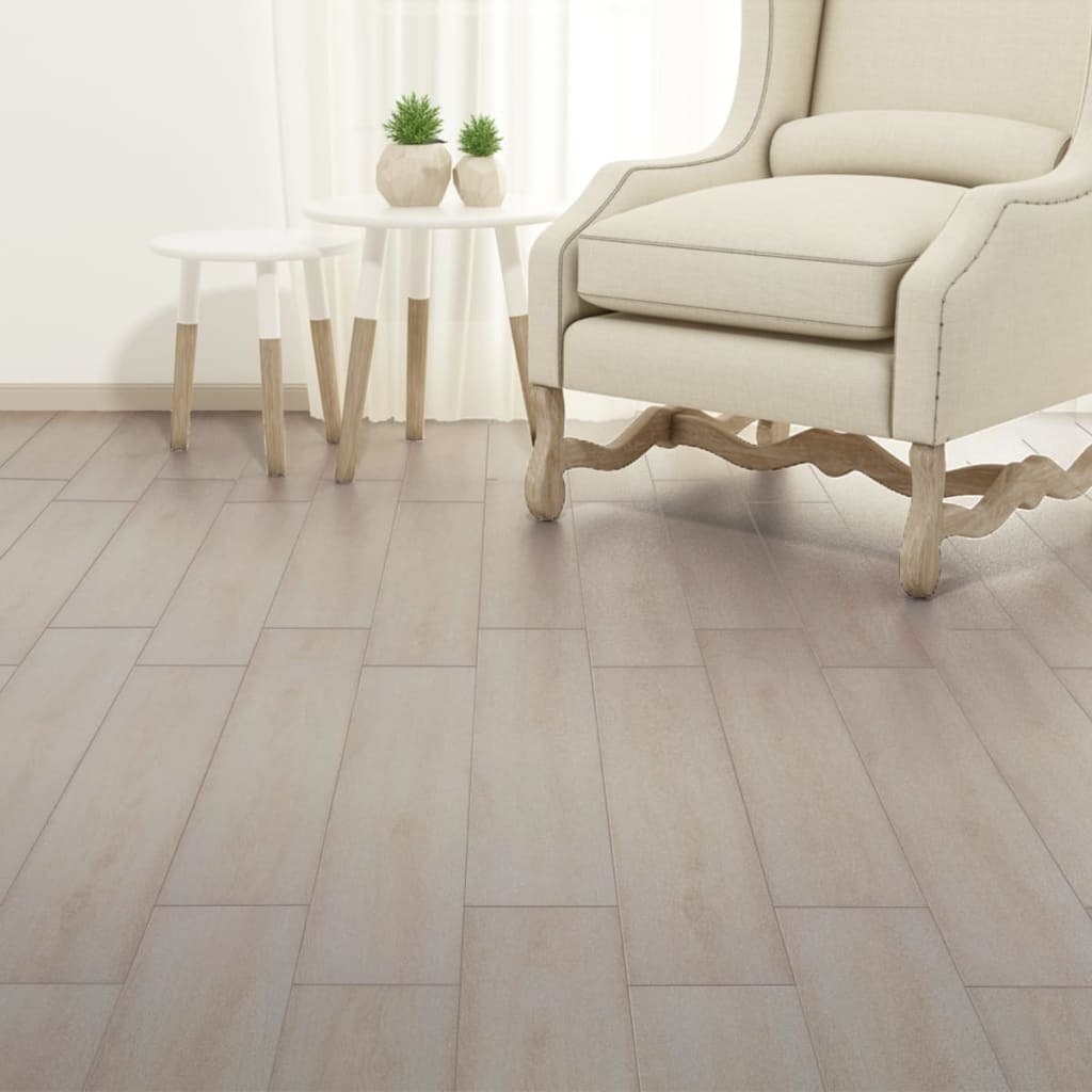 vidaXL Self-adhesive PVC Flooring Planks 5.02 m�� 2 mm Oak Washed
