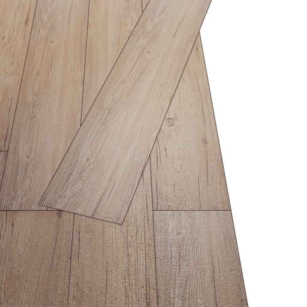 vidaXL Self-adhesive PVC Flooring Planks 5.02 m² 2 mm Black and White