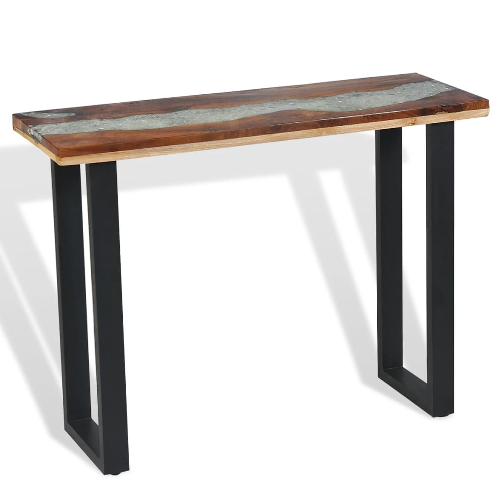 vidaXL Console Table Teak 100x35x75 cm